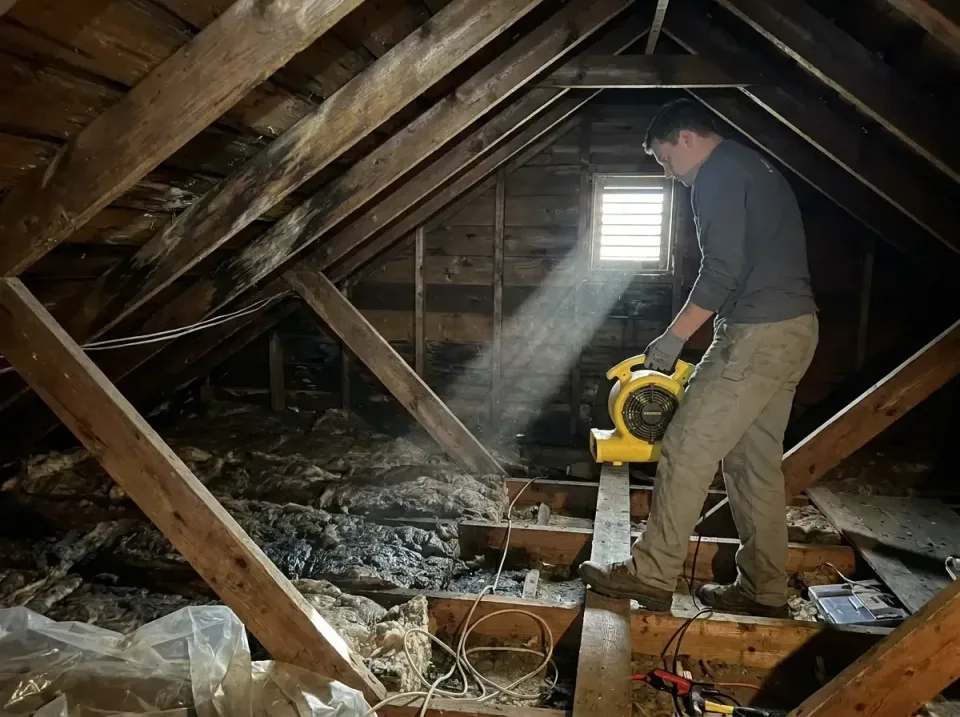 attic-water-damage-drying-proc-007 — frequently asked questions, Emergency Water Extraction & 24/7 Flood Response in Tishomi…